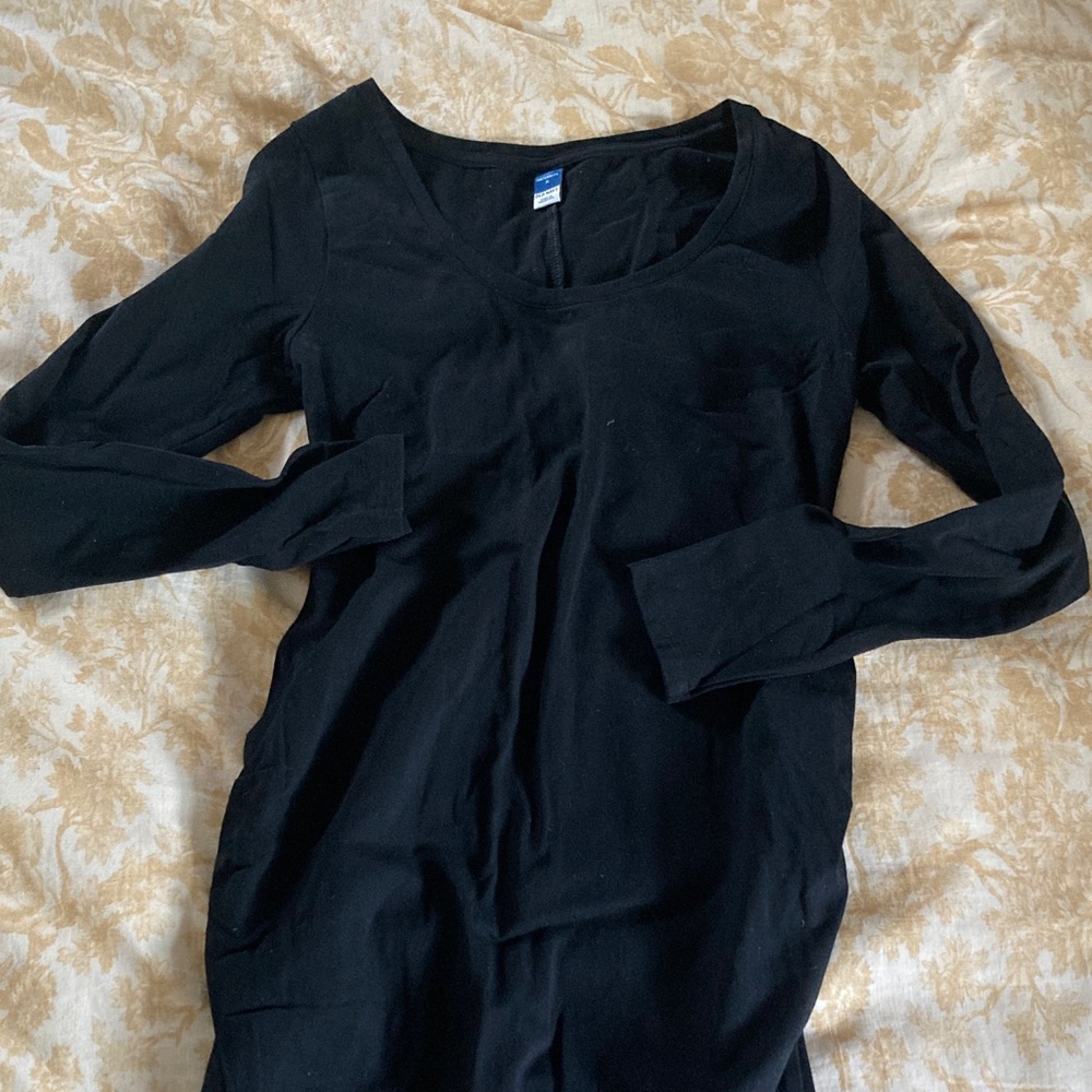 Old Navy Black Maternity Dress